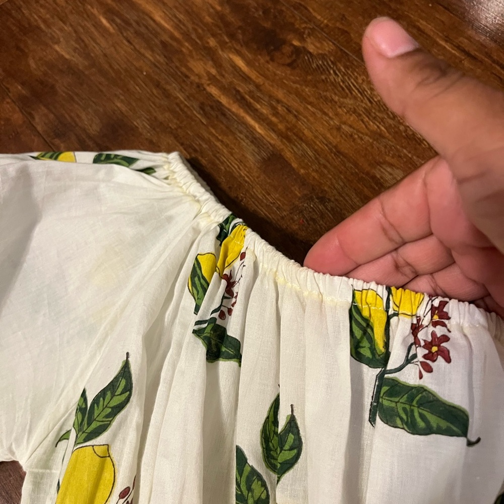 CJ Laing Lemon Print Top and Skirt Set ๐ - Picture 9 of 16
